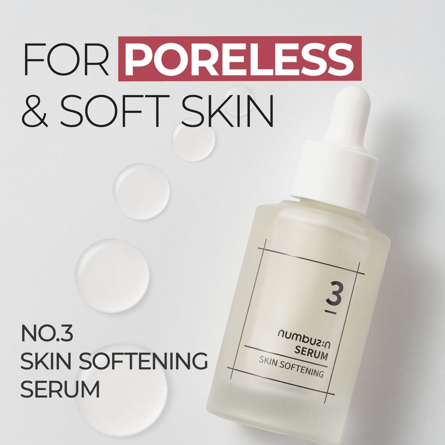 Numbuzin – No. 3 Skin Softening Serum – 50ml
