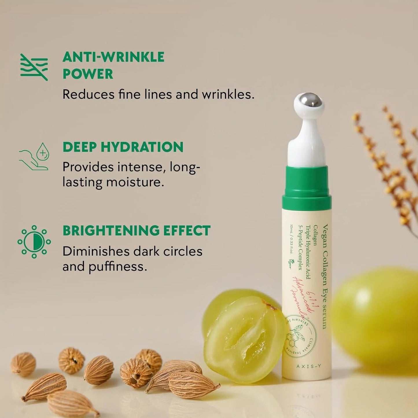 Axis-Y – Veganes Kollagen-Augenserum – 10 ml