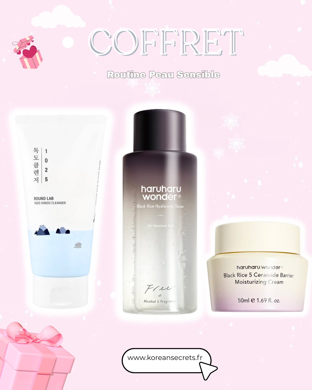 Coffret- Routine Peau Sensible