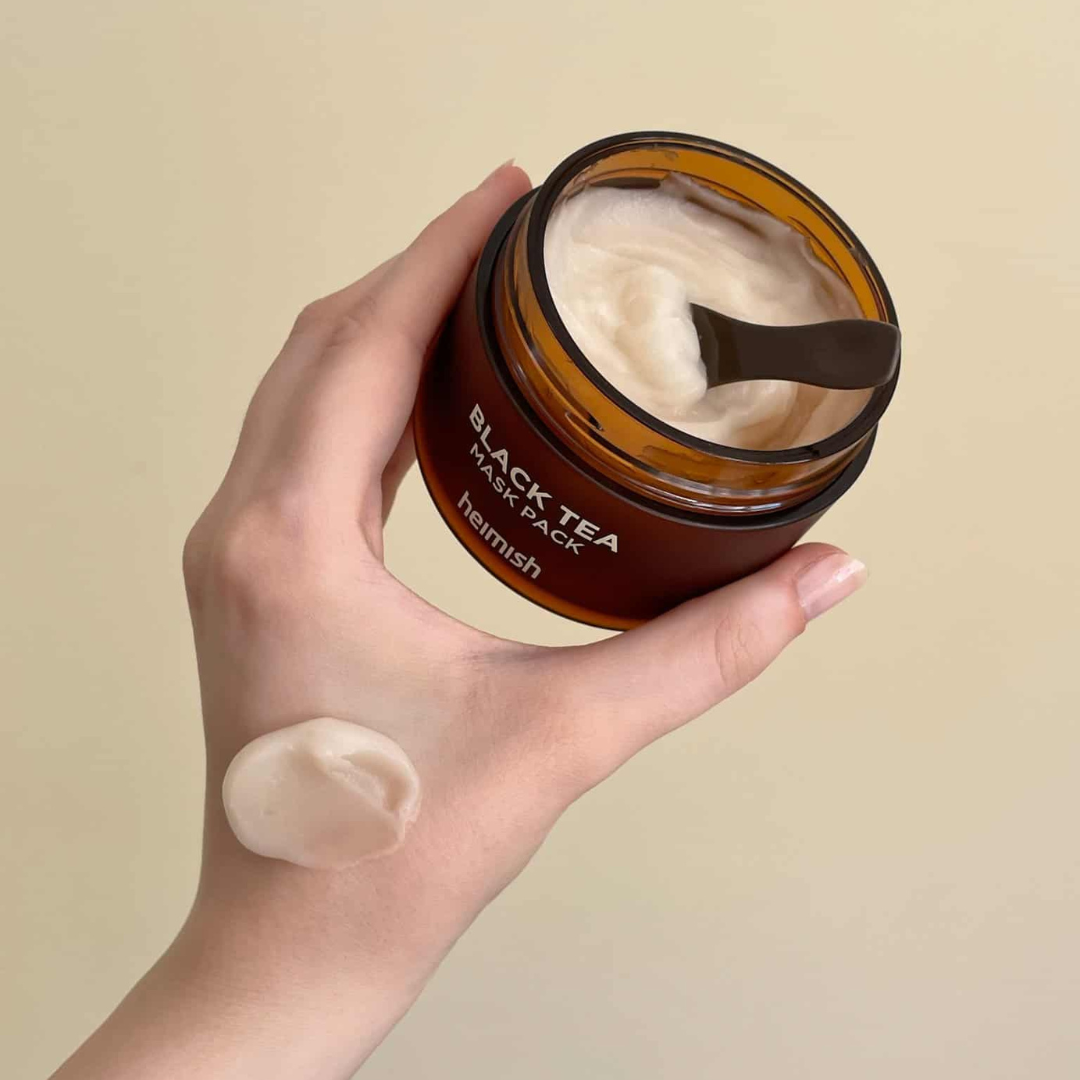 Heimish – Schwarzer-Tee-Maskenpackung, 110 ml