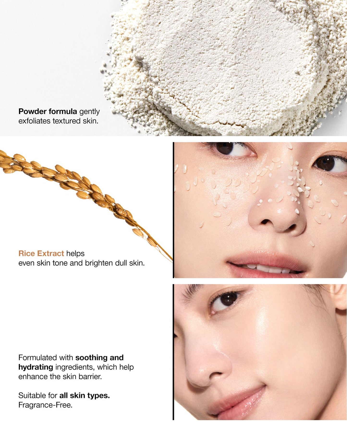 Anua – Rice Enzyme Brightening Cleansing Powder, 40g