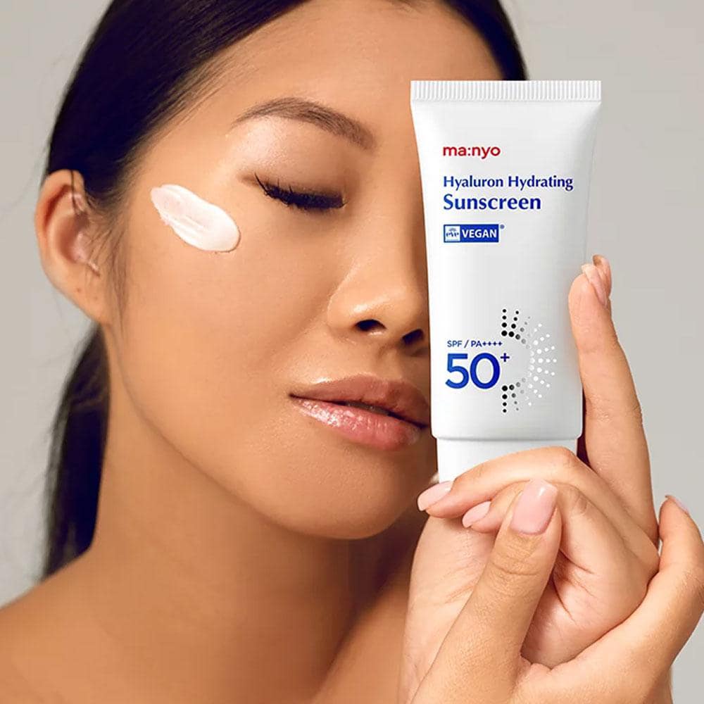 Ma:nyo - Lotion hydratante protectrice à l'acide hyaluronique ultra-légère SPF 50+, 50 ml