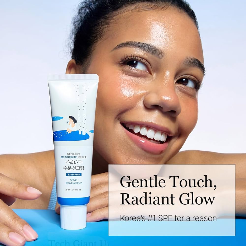 Round Lab - Crème Solaire Hydratante à la Sève de Bouleau SPF50+ PA++++ - 50 ml