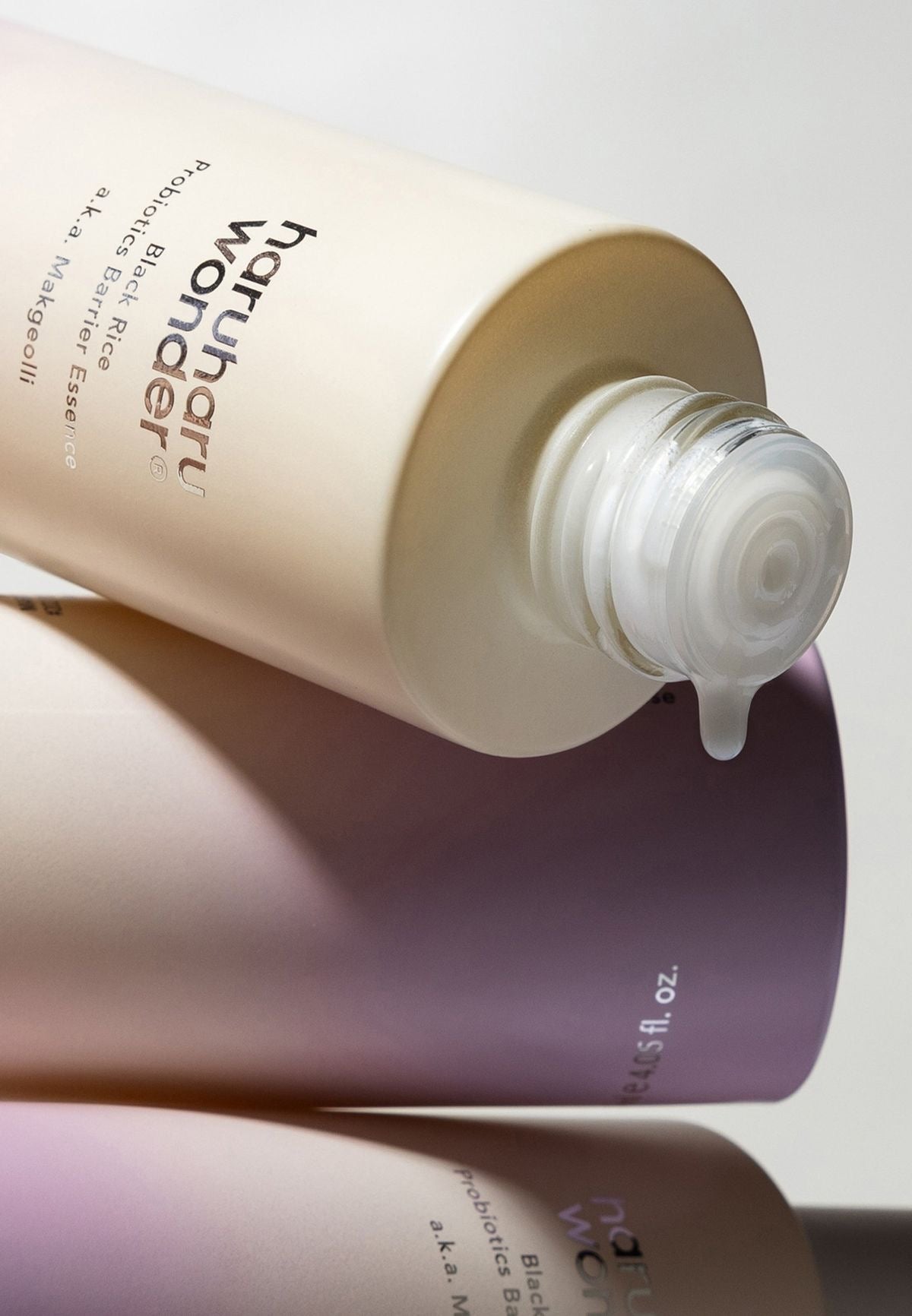 HaruHaru Wonder – Essence barrière probiotique au riz noir, 120 ml