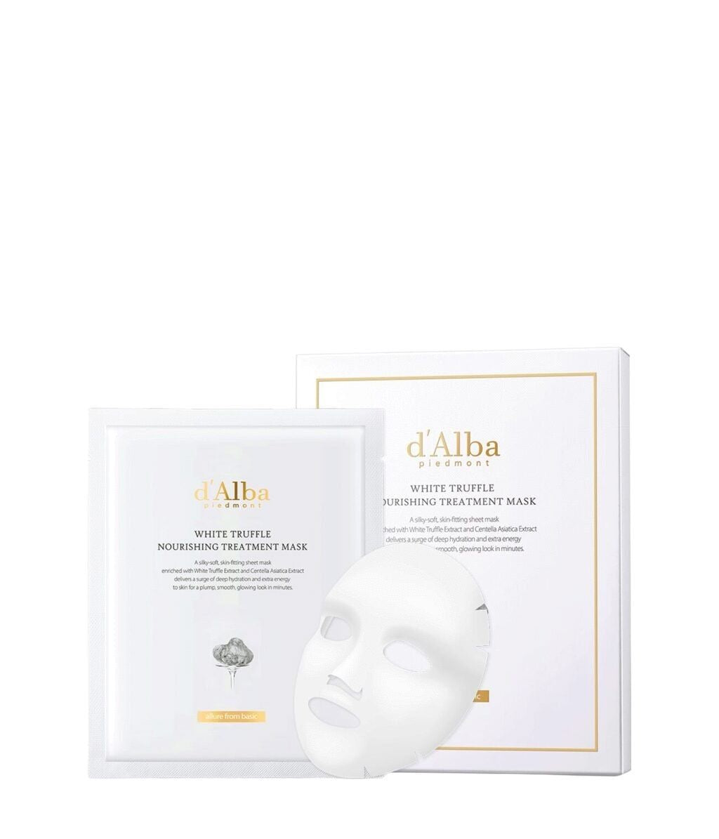 d'Alba – Masque de soin nourrissant à la truffe blanche 25 ml x 5