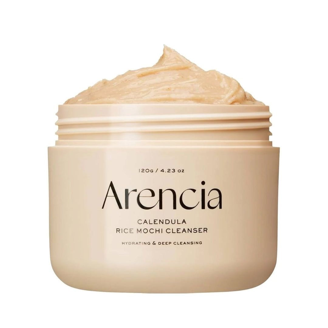 Arencia – Nettoyant mochi frais au calendula, 120 g