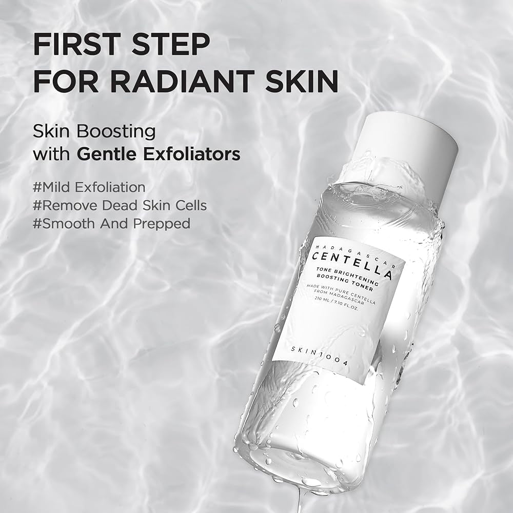 SKIN1004 – Lotion tonique éclaircissante à la centella de Madagascar – 210 ml