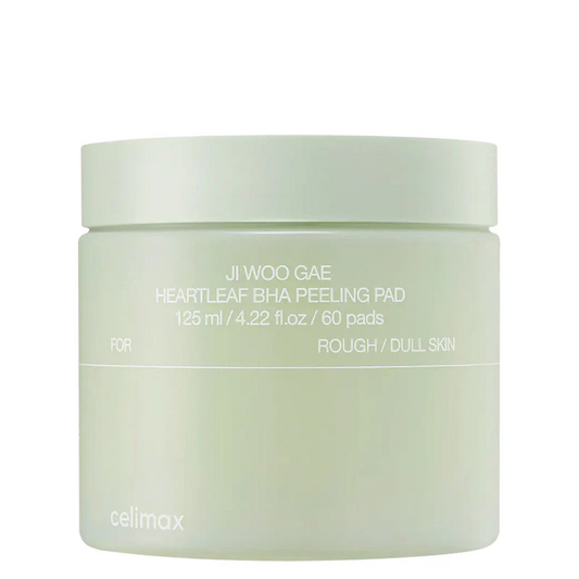 Celimax – Jiwoogae Heartleaf BHA Peeling Pads, 60 Stück