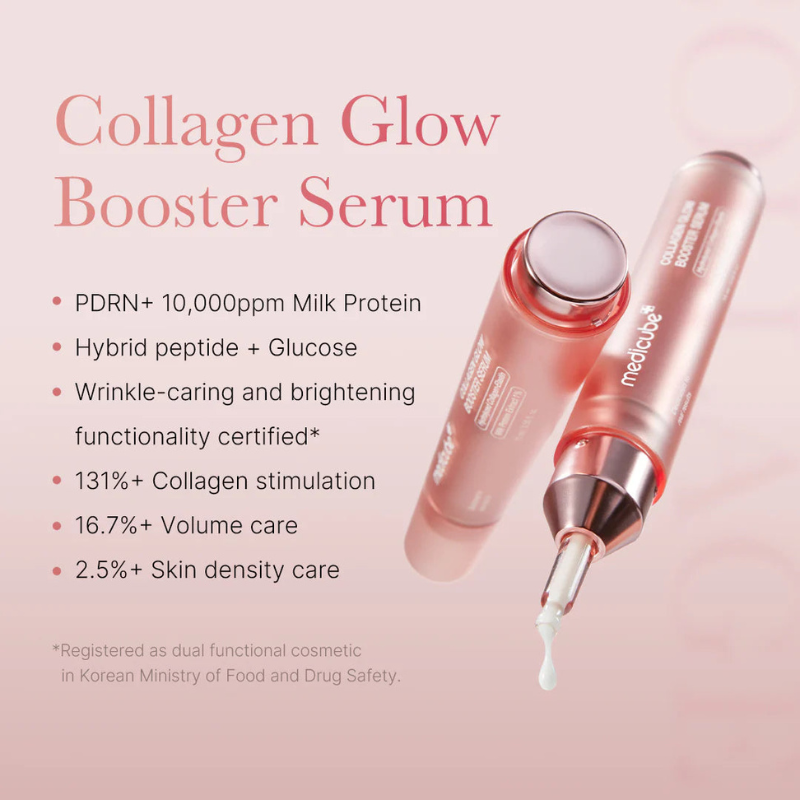 Medicube – Collagen Glow Booster Serum – 15 ml
