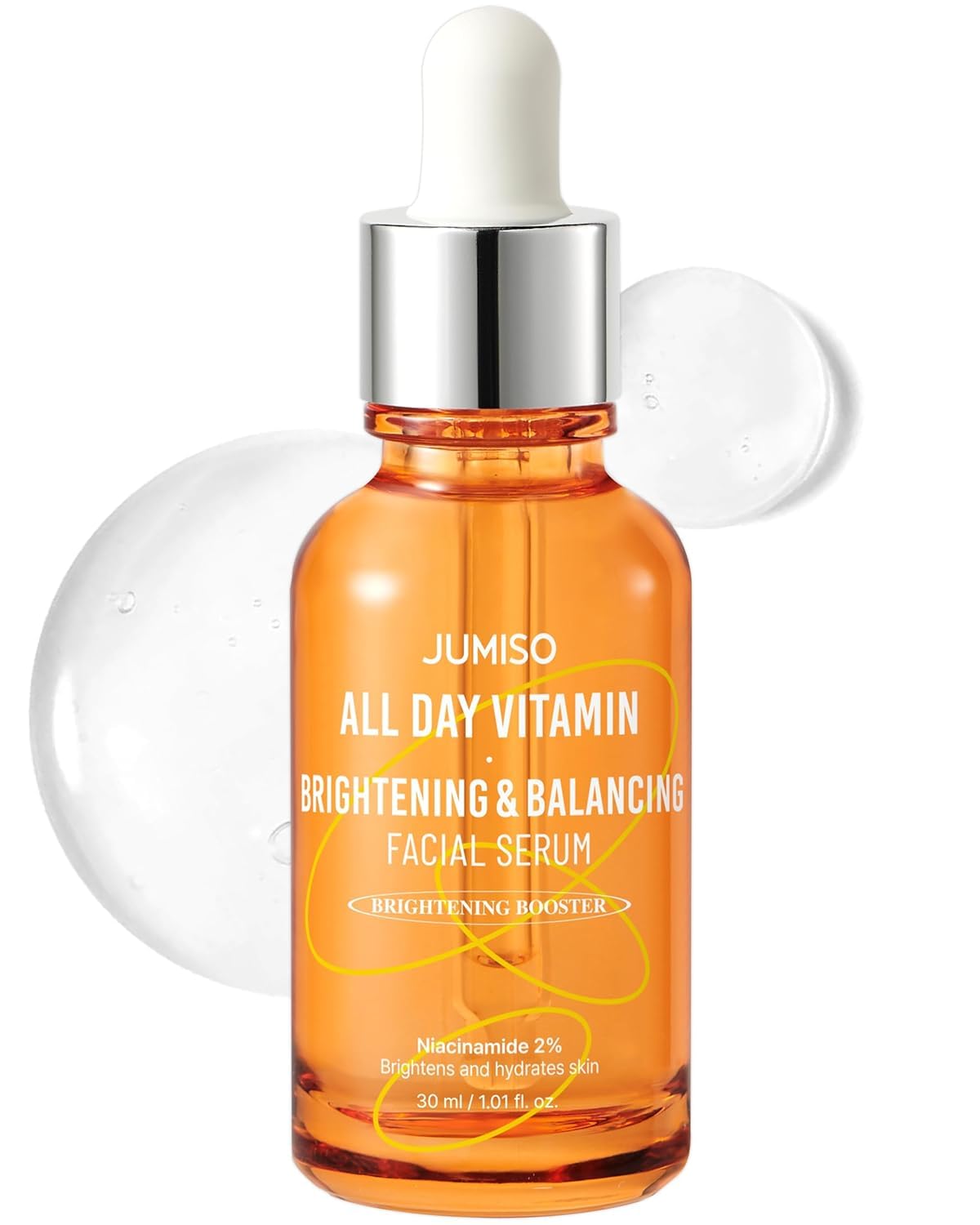 Jumiso – Sérum visage vitaminé éclaircissant et équilibrant toute la journée, 30 ml