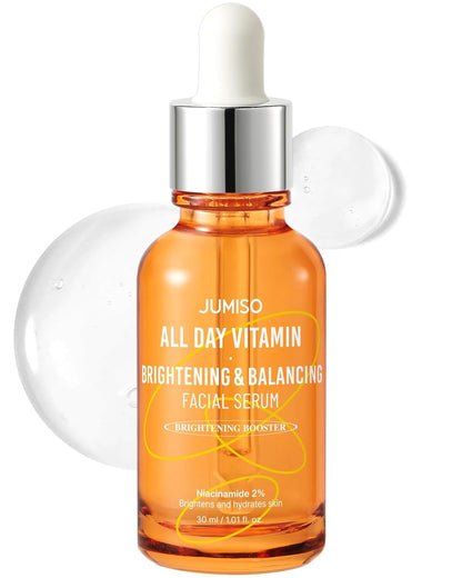 Jumiso – Sérum visage vitaminé éclaircissant et équilibrant toute la journée, 30 ml