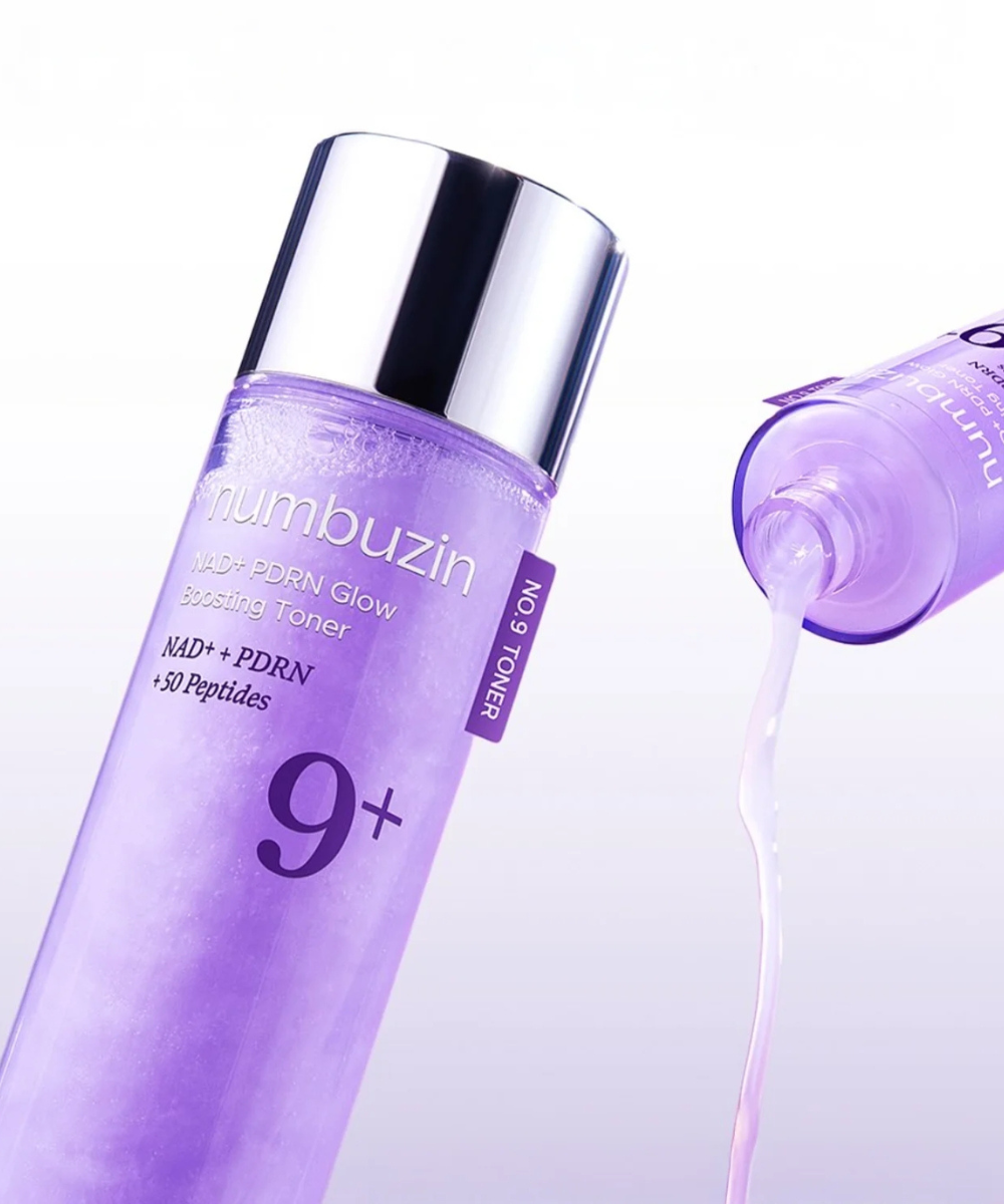 Numbuzin – Lotion tonique éclat n°9 + NAD + PDRN – 150 ml