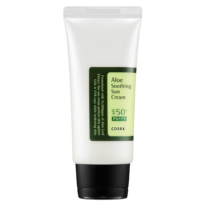 COSRX – Crème solaire apaisante à l'aloe vera SPF50 PA+++, 50 ml