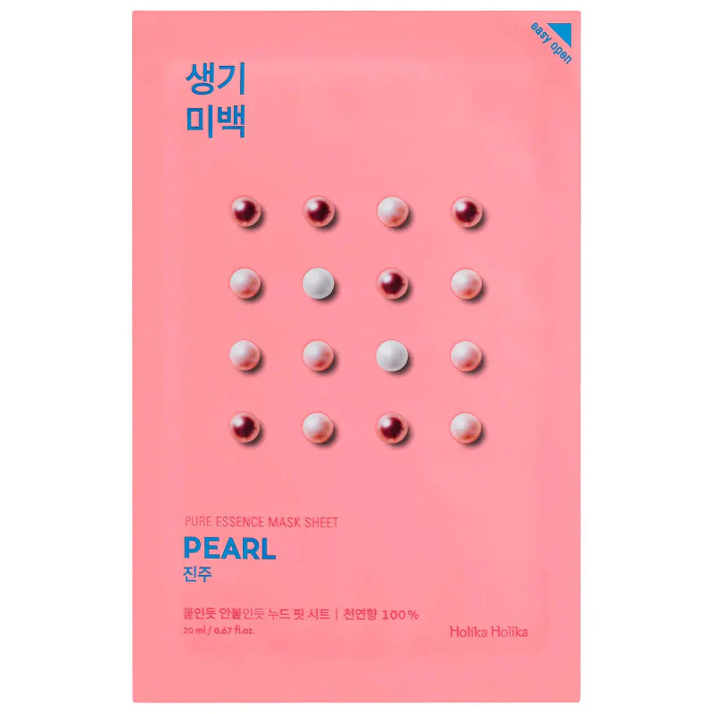 Holika Holika – Pure Essence Mask Sheet, Pearl, 23ml