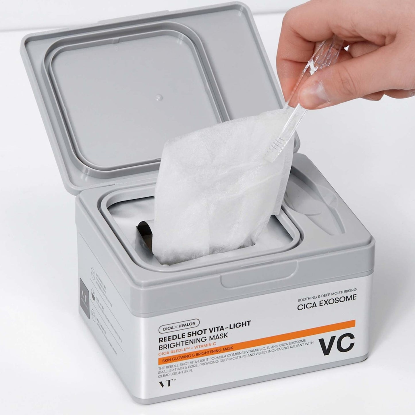 VT Cosmetics - Masque éclaircissant Reedle Shot Vita-Light, 30 unités