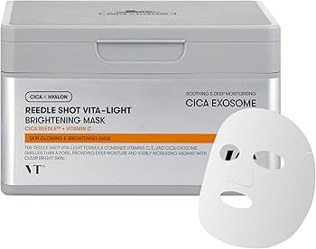 VT Cosmetics - Masque éclaircissant Reedle Shot Vita-Light, 30 unités