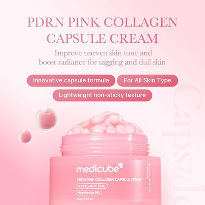 Medicube - PDRN Pink Collagen Capsule Cream - 55g