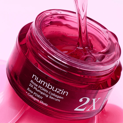 Numbuzin - Sérum repulpant au collagène et à la rose PDRN 2X n° 2 - 30 ml