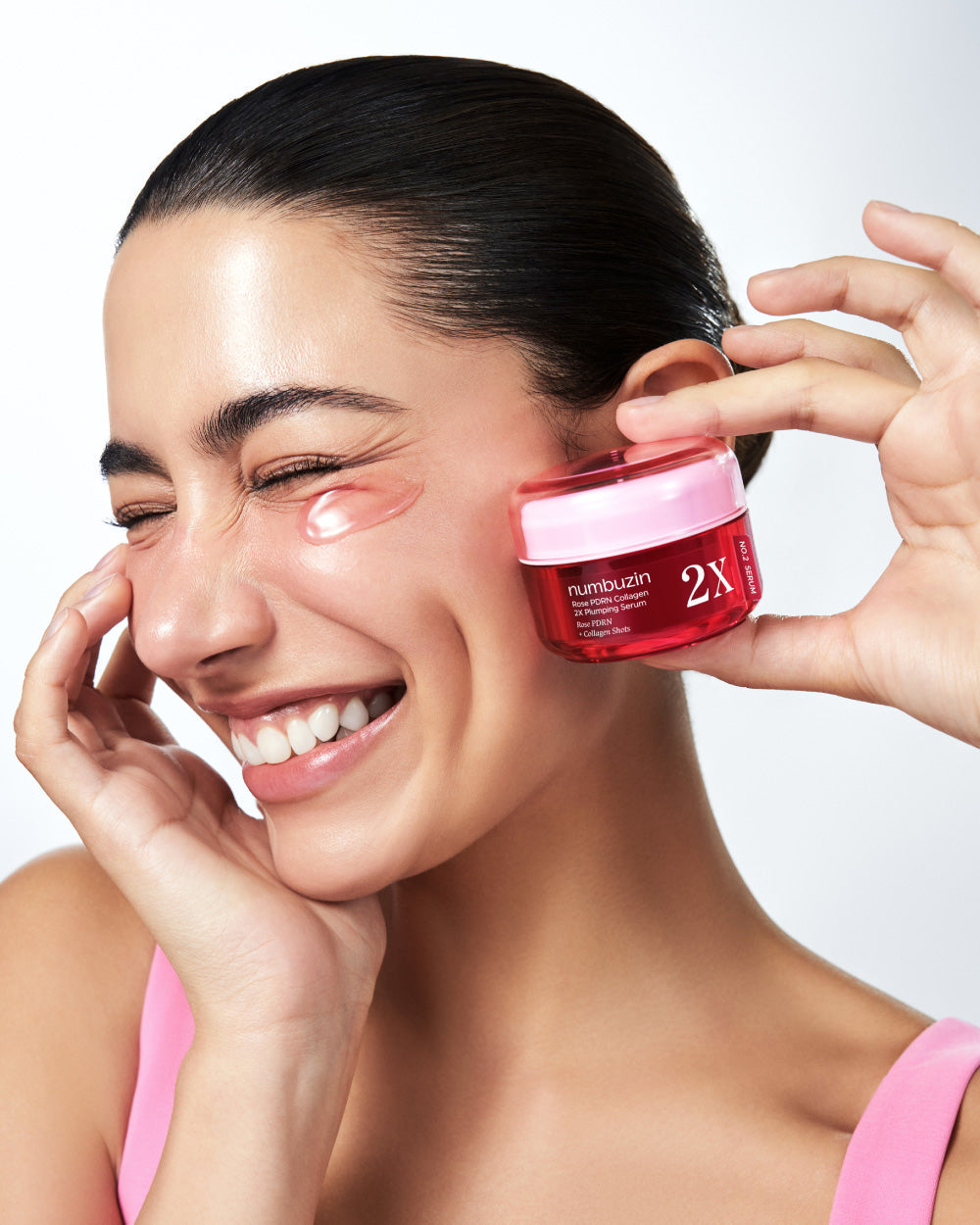Numbuzin - Sérum repulpant au collagène et à la rose PDRN 2X n° 2 - 30 ml