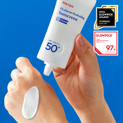 Ma:nyo - Lotion hydratante protectrice à l'acide hyaluronique ultra-légère SPF 50+, 50 ml
