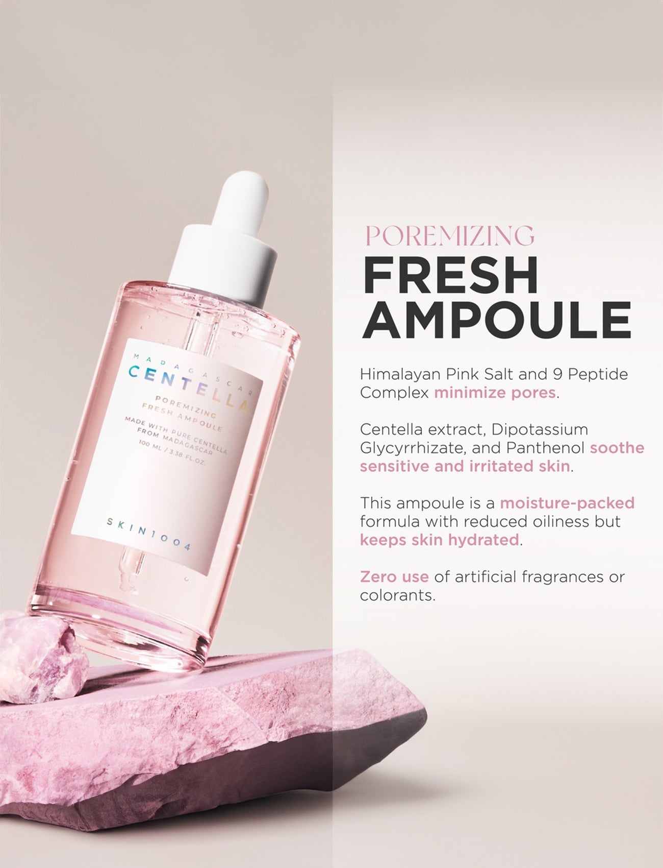 SKIN1004 - Madagascar Centella Poremizing Fresh Ampoule, 30ml