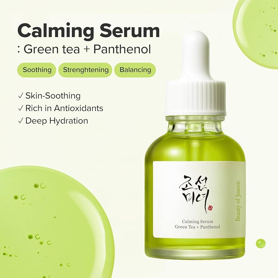 Beauty of Joseon - Calming Serum Green Tea + Panthenol, 30ml