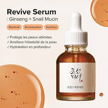 Beauty of Joseon - Revive Serum: Ginseng+Snail Mucin, 30ml - 1 fl.oz.