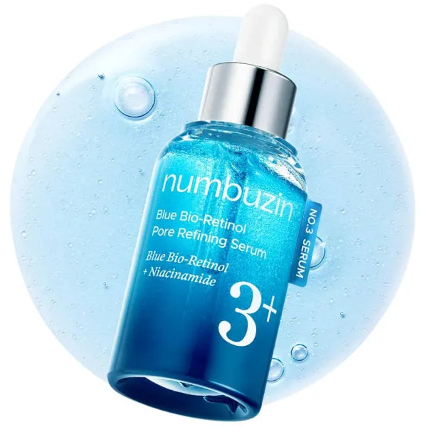 Numbuzin - Sérum affinant les pores au bio-rétinol bleu n°3 - 30 ml