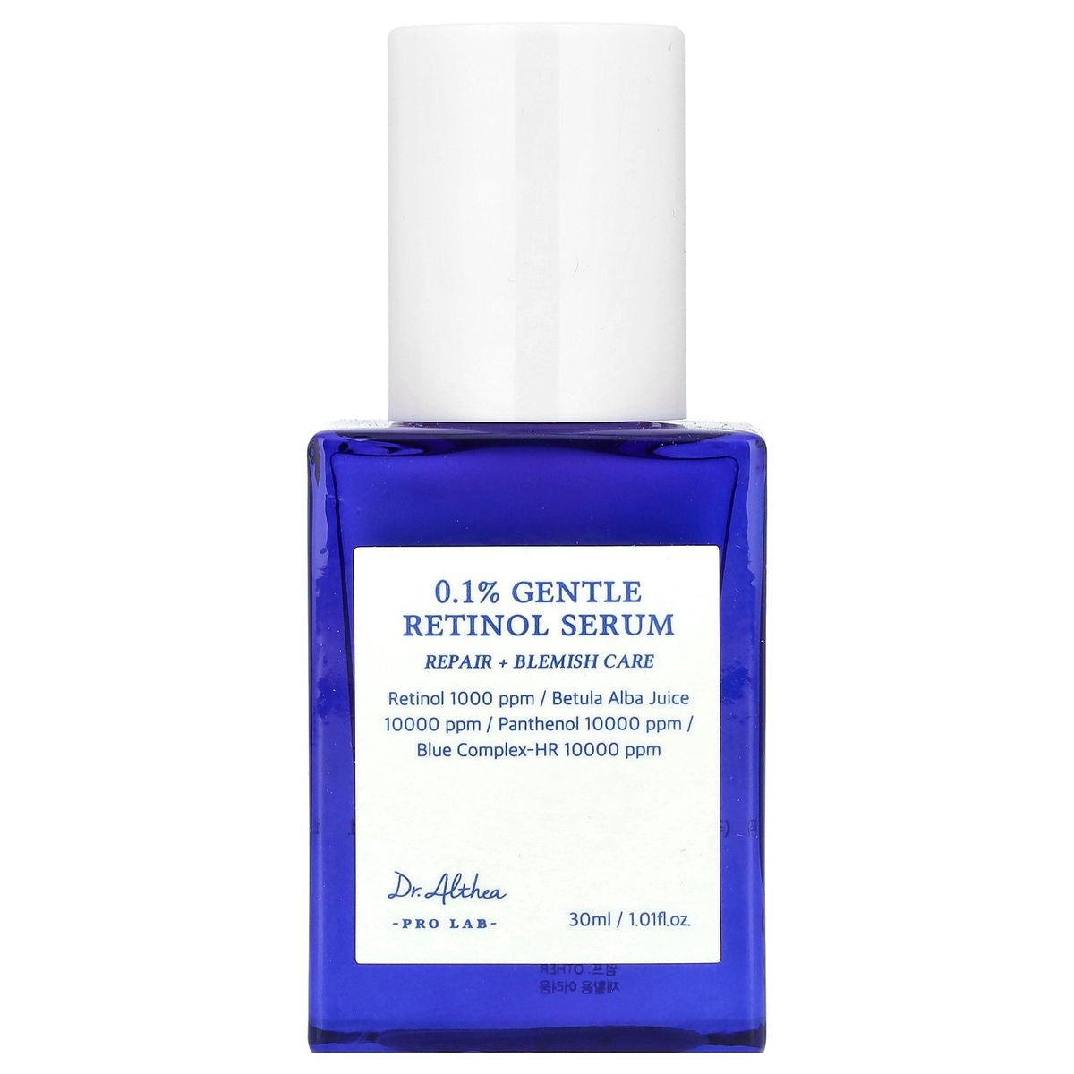 Dr. Althea – Sérum Doux au Rétinol 0,1 %, 30 ml