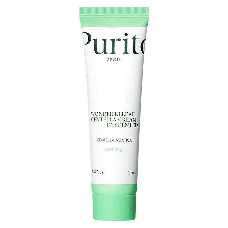 PURITO - Crème Centella Apaisante Wonder Releaf Sans Parfum, 50ml