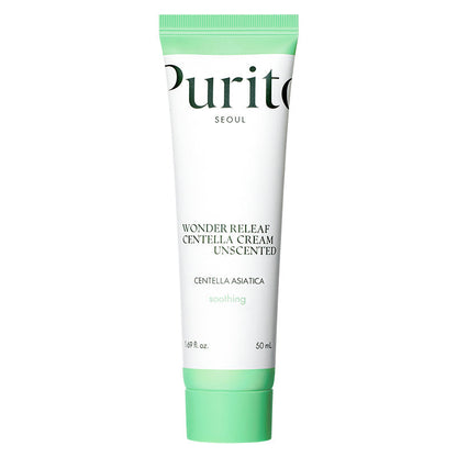 PURITO - Crème Centella Apaisante Wonder Releaf Sans Parfum, 50ml