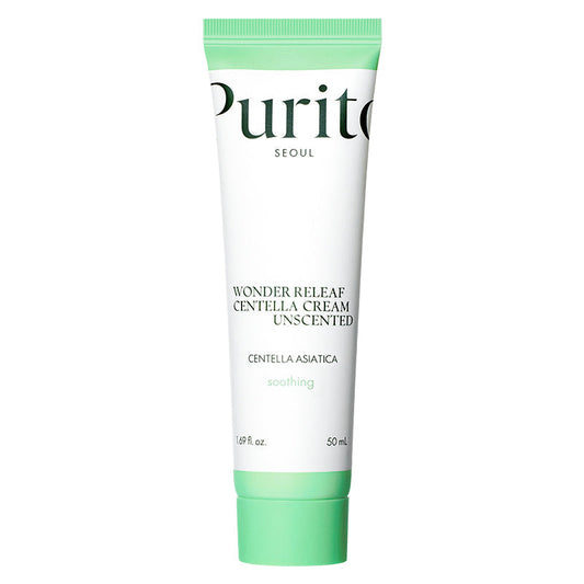PURITO - Crème Centella Apaisante Wonder Releaf Sans Parfum, 50ml