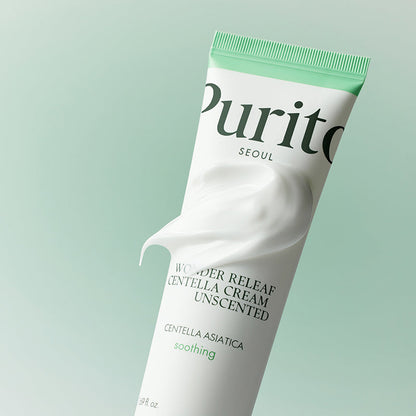 PURITO - Crème Centella Apaisante Wonder Releaf Sans Parfum, 50ml