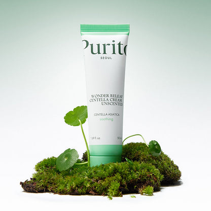 PURITO - Crème Centella Apaisante Wonder Releaf Sans Parfum, 50ml