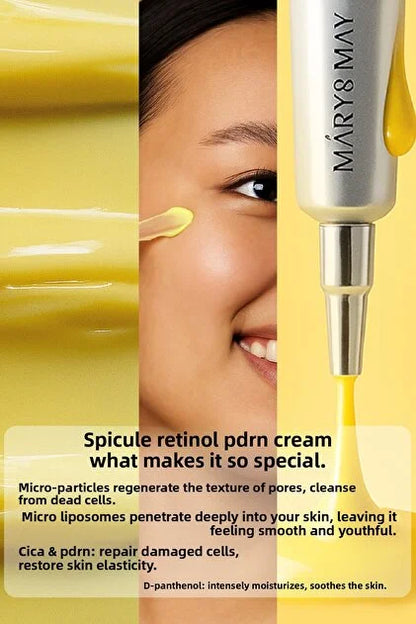 Mary & May - Crème Rétinol Spicule PDRN, 15g