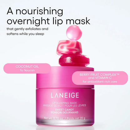 Laneige - Masque de nuit pour les lèvres (Sweet Candy) - 20g