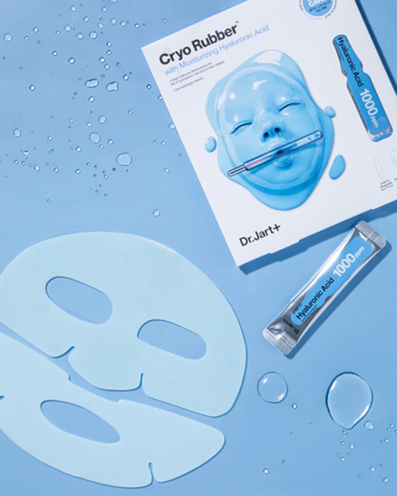 Dr.Jart+ - Masque Cryo Rubber à l'acide hyaluronique hydratant, 4g + 40g
