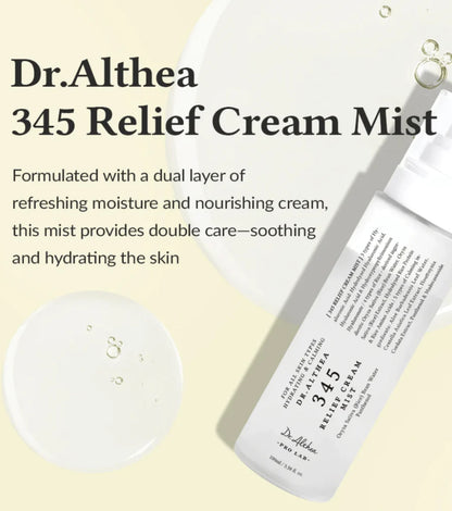 Dr. Althea - 345 Relief Cream Mist, 100ml