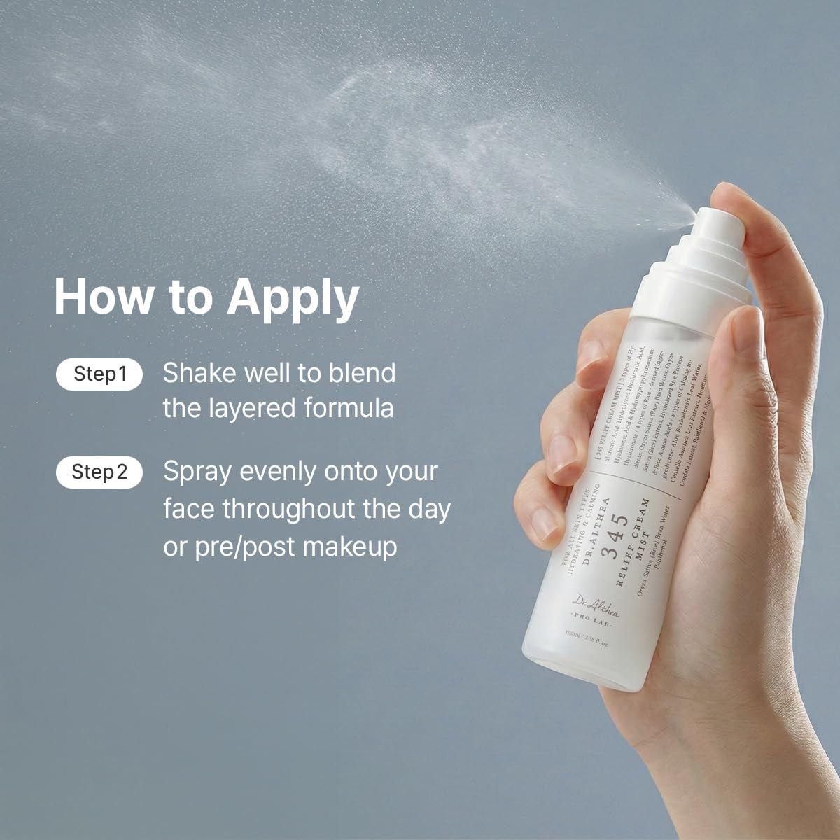 Dr. Althea - 345 Relief Cream Mist, 100ml