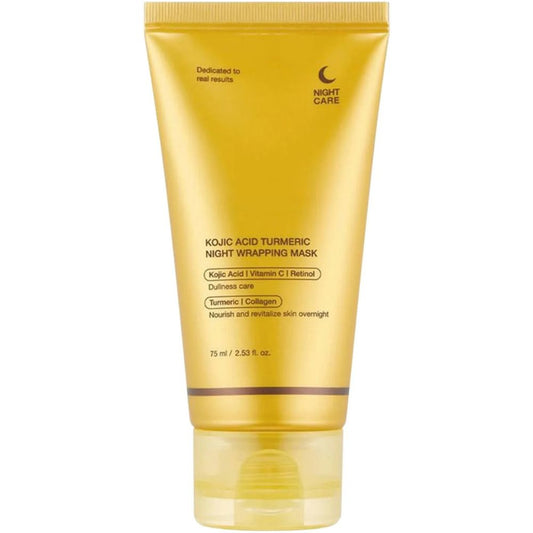 MEDICUBE - Masque de Nuit Filmogène Acide Kojique et Curcuma, 75ml