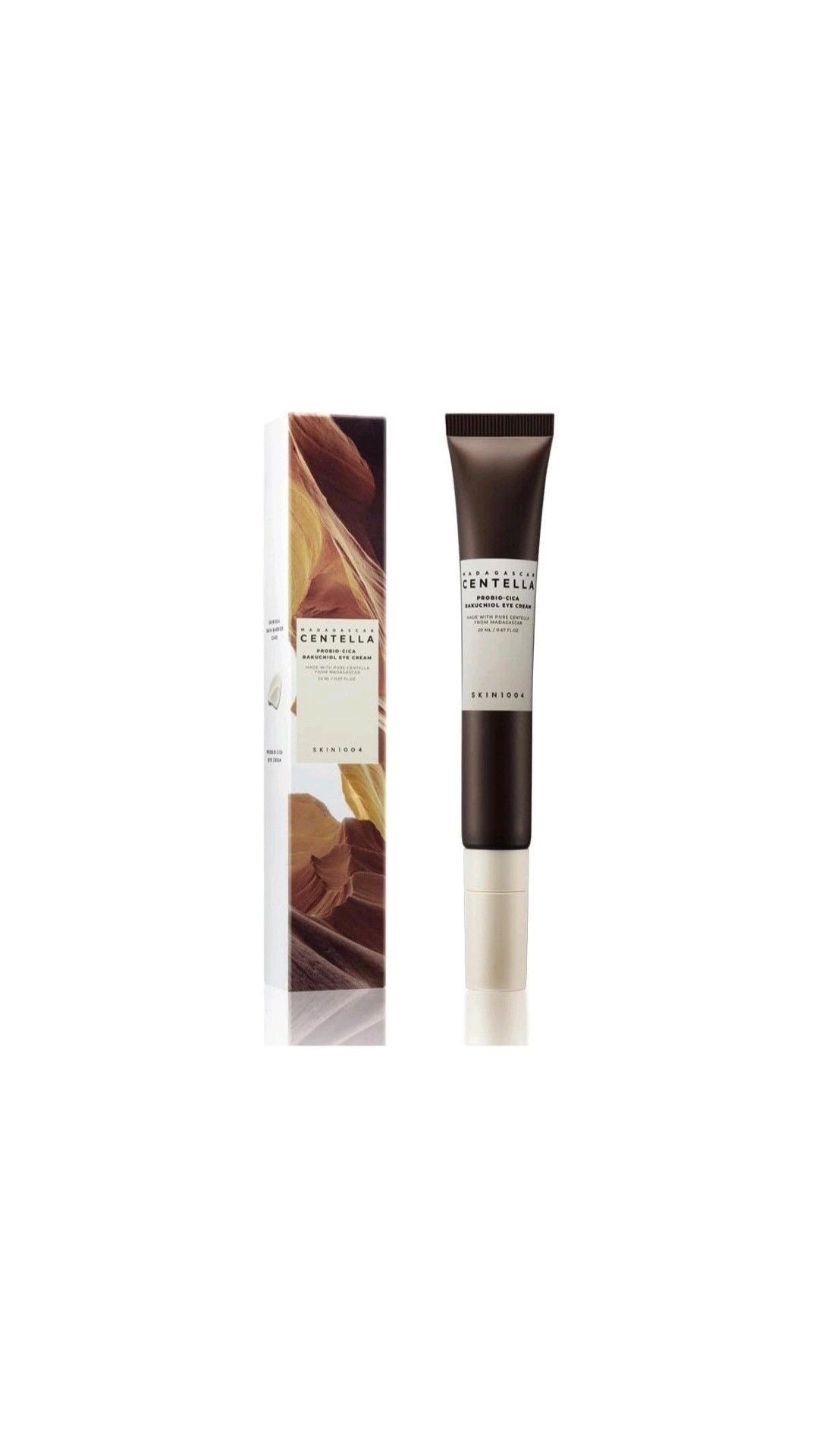 Skin1004 – Crème pour les yeux Centella Probio-Cica Bakuchiol de Madagascar, 20 ml