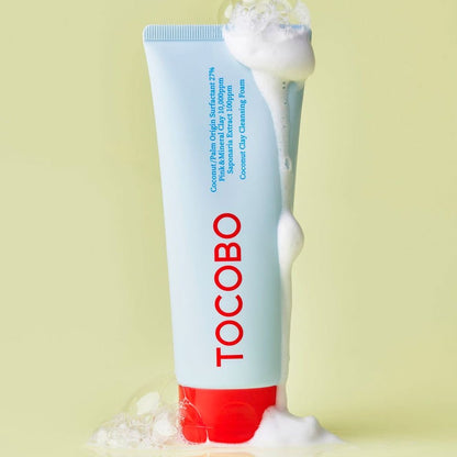 TOCOBO – Mousse nettoyante à l'argile et à la noix de coco – 150 ml