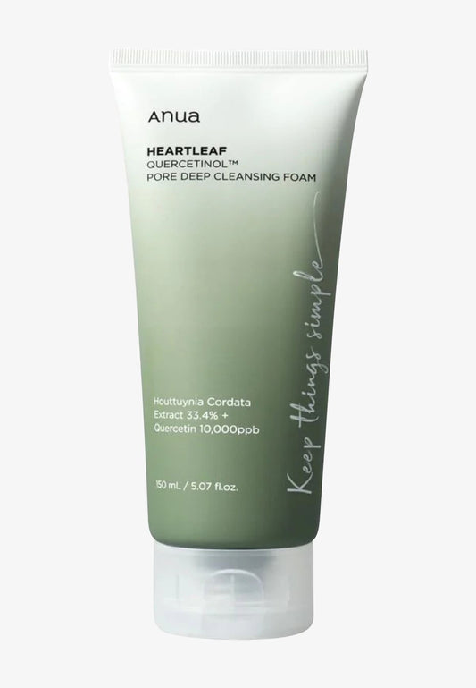 Anua – Mousse nettoyante pour les pores au quercétinol Heartleaf 150 ml