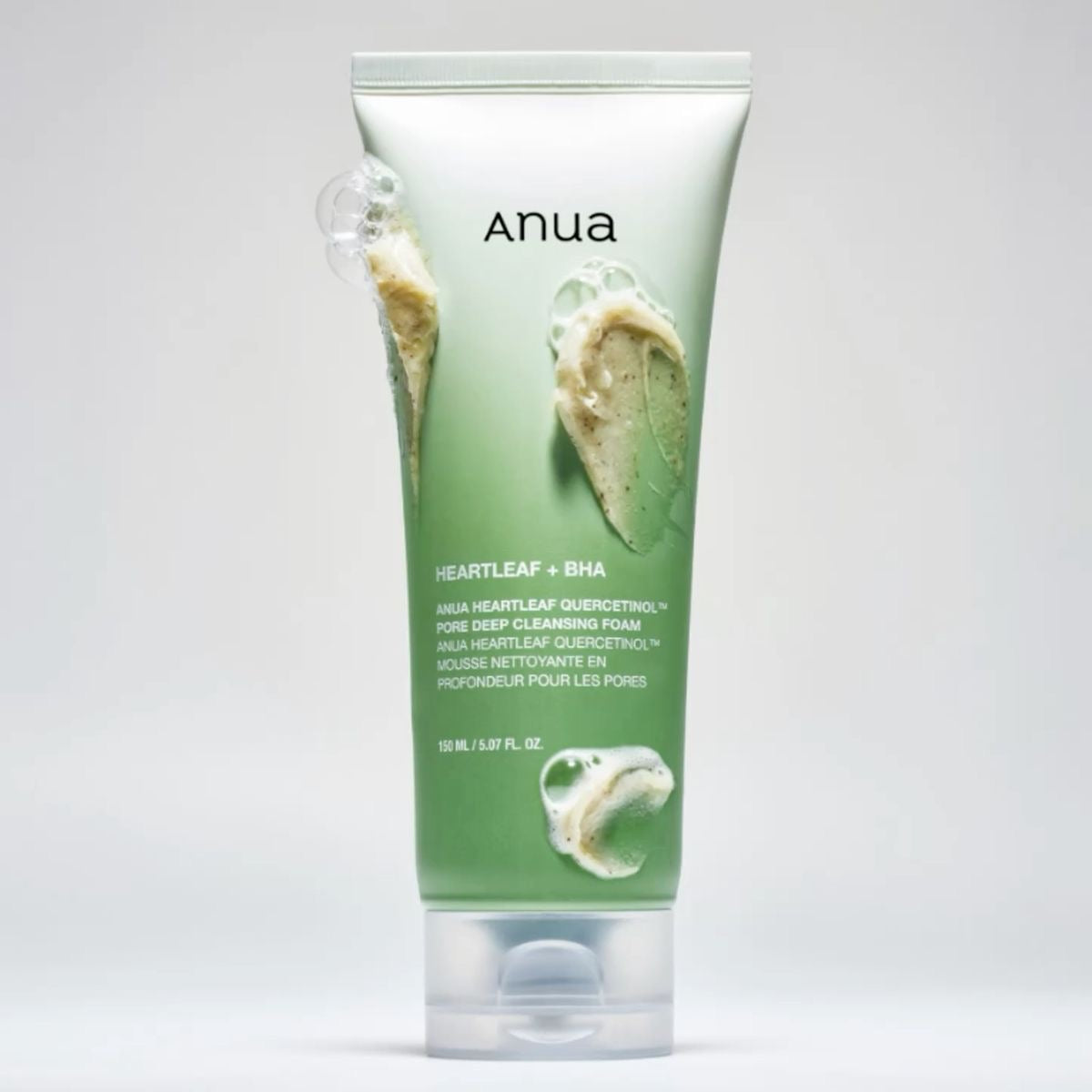 Anua – Mousse nettoyante pour les pores au quercétinol Heartleaf 150 ml