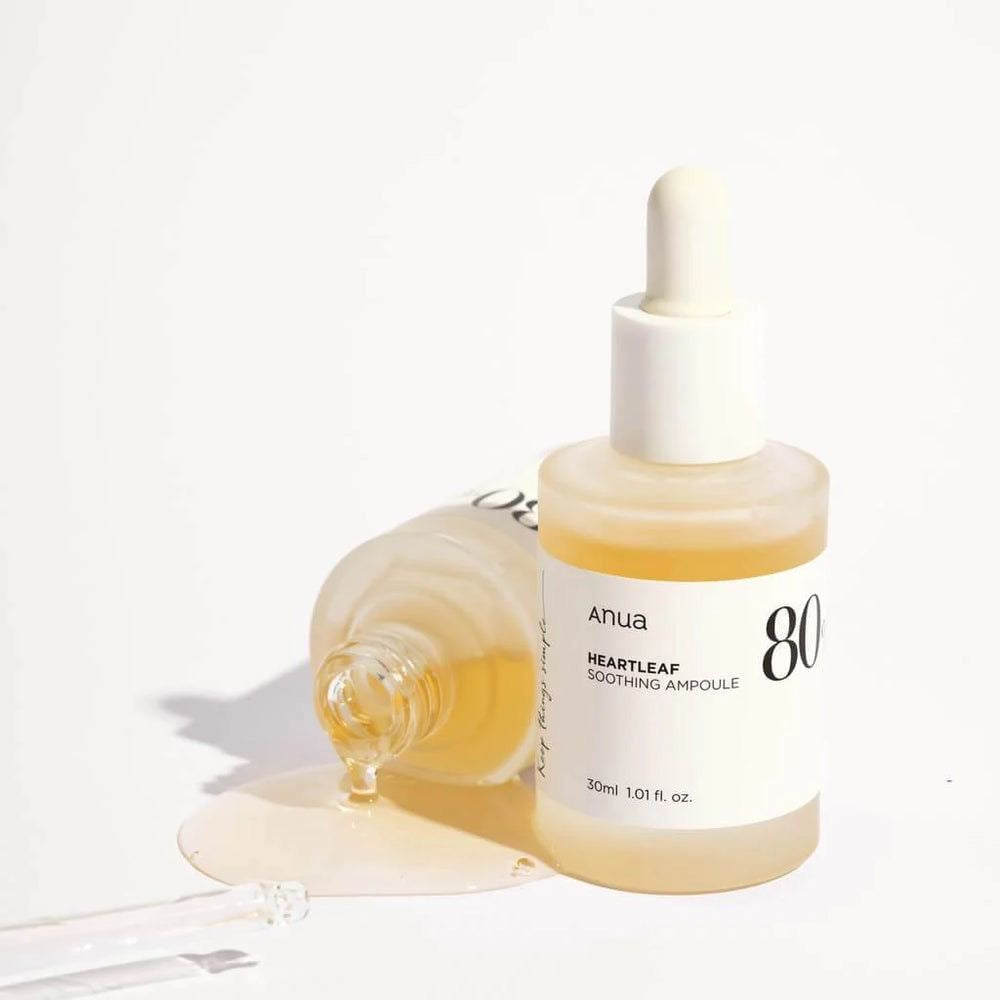ANUA – Ampoule apaisante Heartleaf 80 % – 30 ml