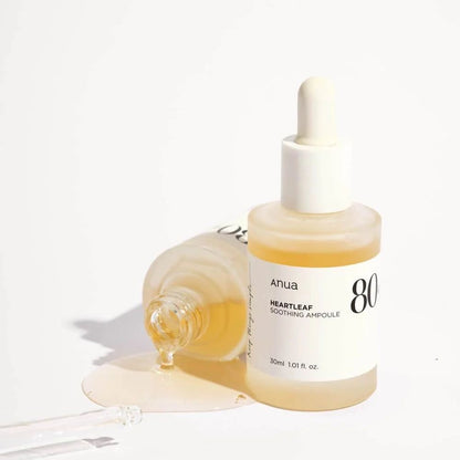ANUA – Ampoule apaisante Heartleaf 80 % – 30 ml