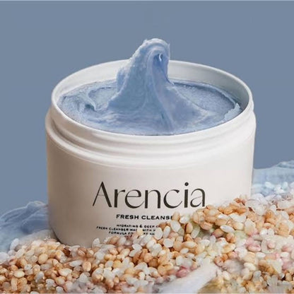 Arencia – Nettoyant mochi au riz et à l'hysope bleue fraîche, 120 g