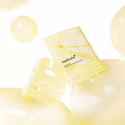 Medicube – Masque gel éclaircissant à l'acide kojique et au curcuma, 28 g