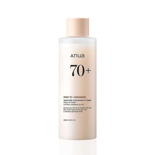 ANUA – Lotion tonique lactée Rice 70 Glow – 250 ml