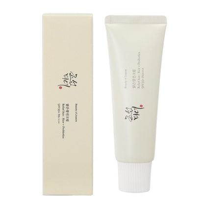 Crème solaire apaisante Beauty of Joseon au riz et aux probiotiques, FPS 50+, 50 ml